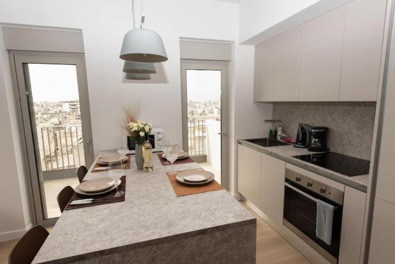 Brand-New Flat With A City View Atena Exterior foto