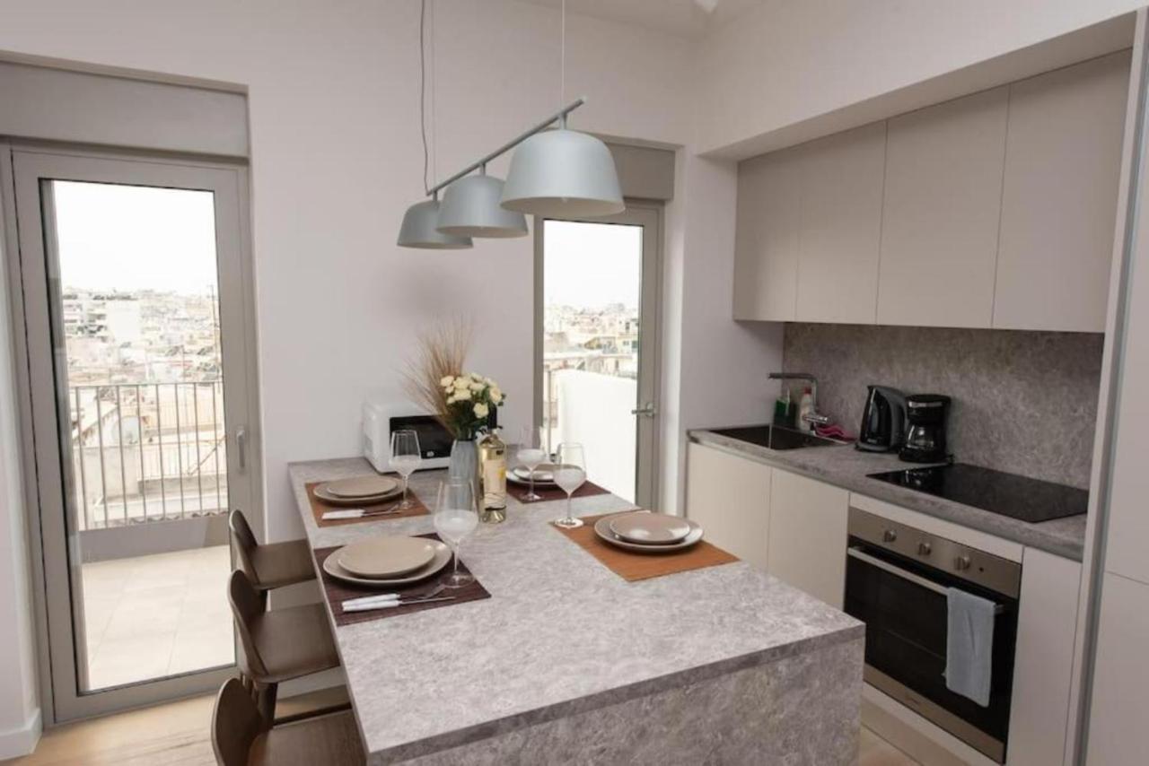 Brand-New Flat With A City View Atena Exterior foto