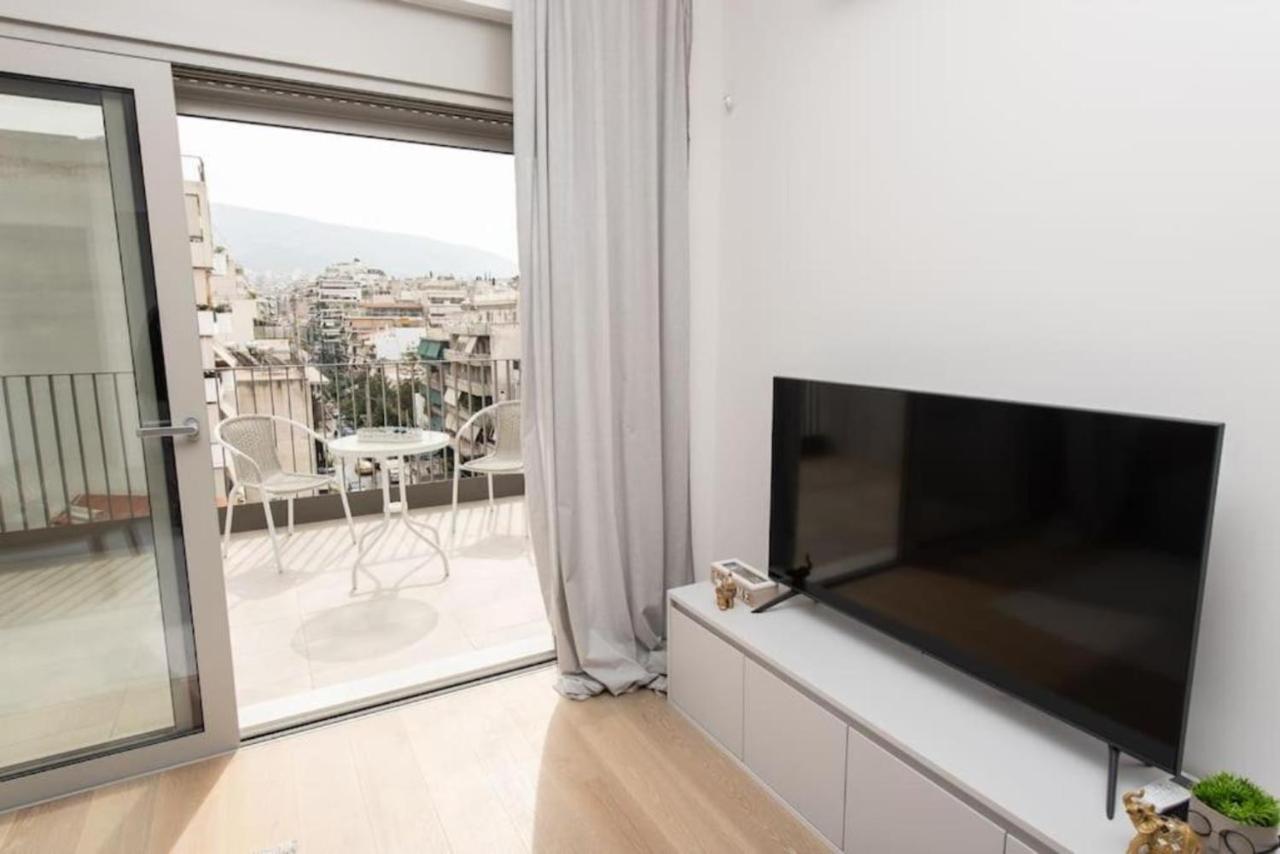 Brand-New Flat With A City View Atena Exterior foto